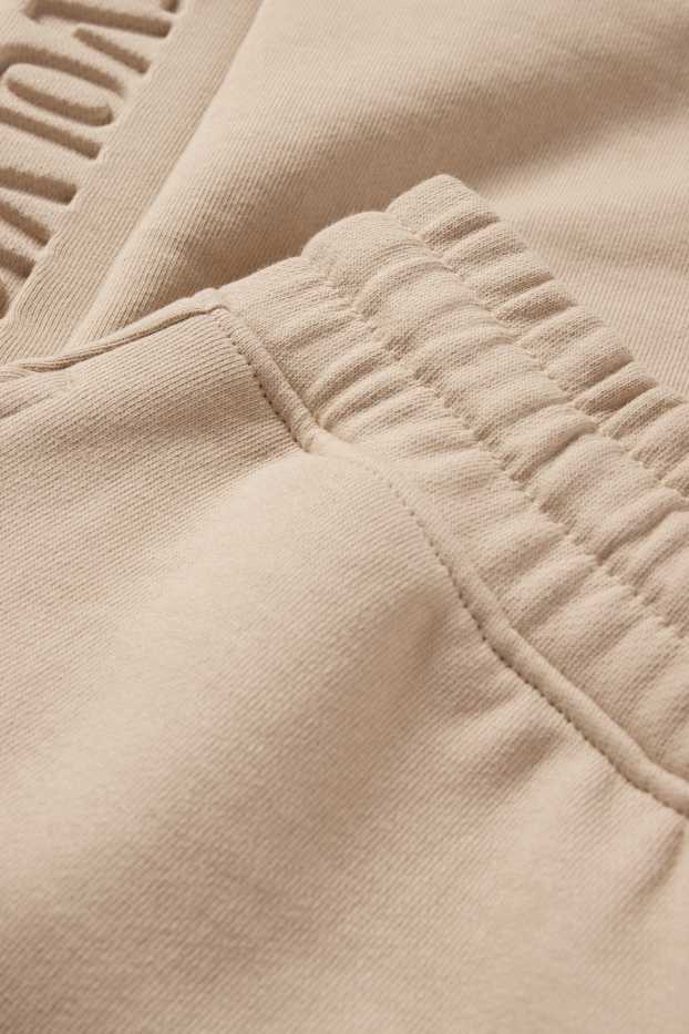 Home - Pantalons curts de xandall - beix
