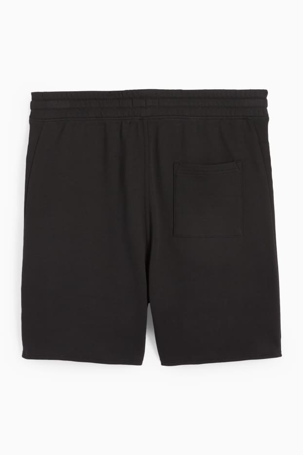 Herren - Sweatshorts - schwarz