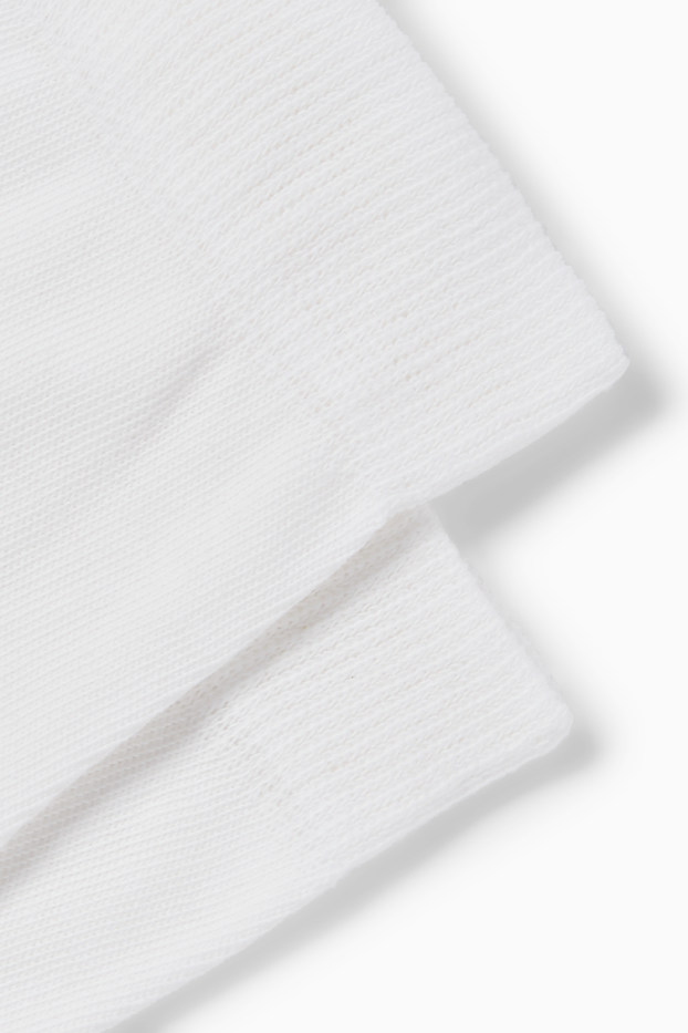 Femmes - Lot de 3 paires - chaussettes - blanc