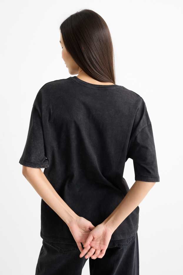 Damen - T-Shirt - Rolling Stones - anthrazit