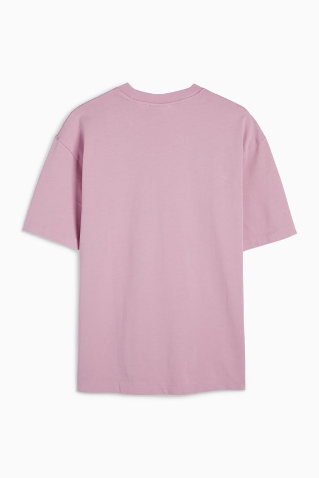 Hommes - T-shirt - relaxed fit - violet