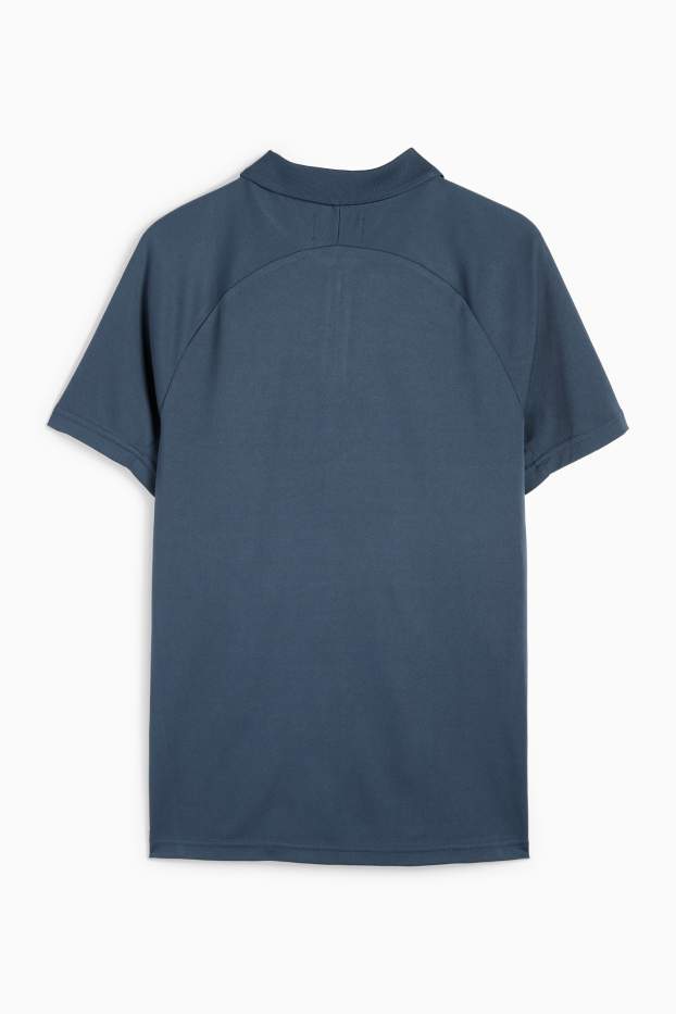 Herren - Funktions-Poloshirt - dunkelblau