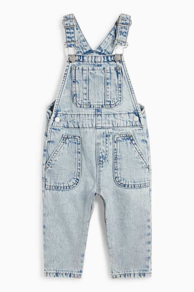 Neonati  - Completo per neonati - 2 pezzi - jeans blu