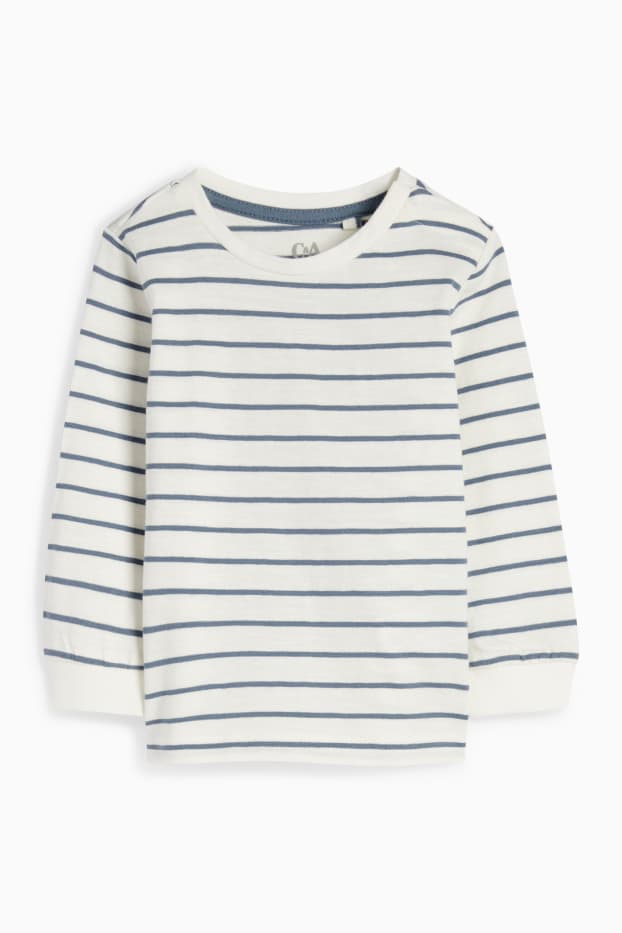 Neonati  - Completo per neonati - 2 pezzi - jeans blu