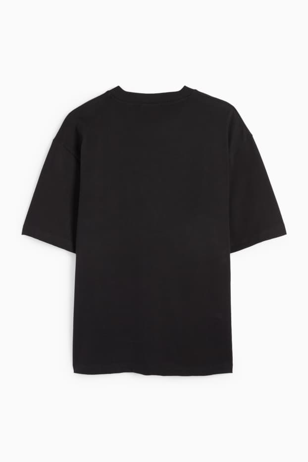 Herren - T-Shirt - Oversized - schwarz