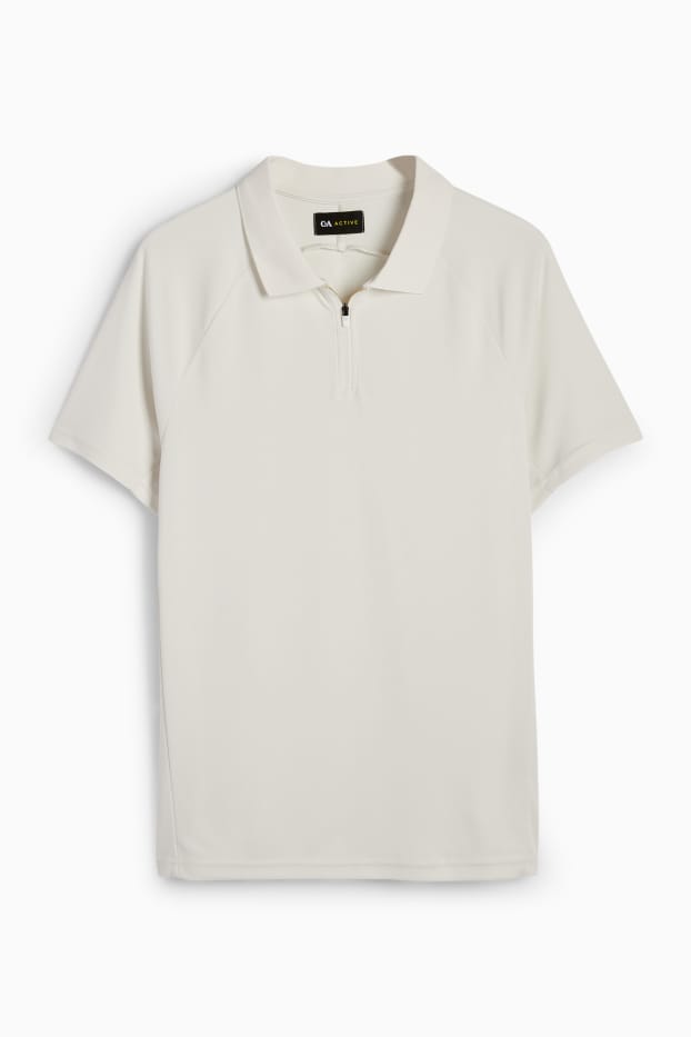 Home - Polo tècnic - blanc trencat