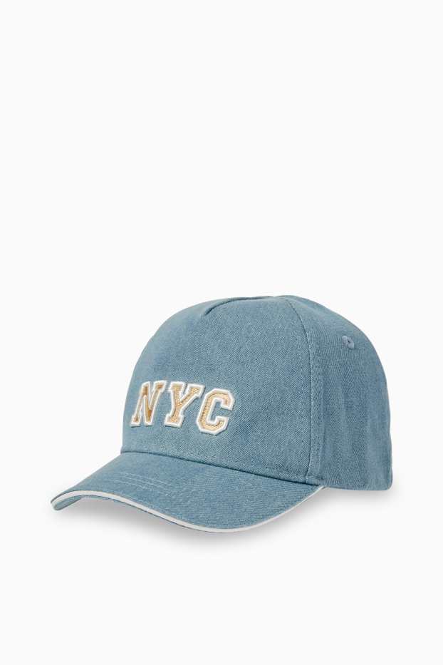 Baby Jungen - New York - Baby-Cap - türkis