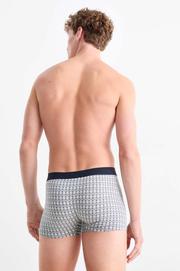 Herren - Multipack 3er - Trunks - dunkelblau