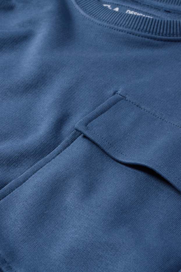 Home - Dessuadora - blau fosc