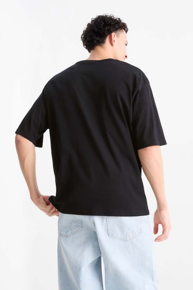 Men - T-shirt - oversized - Marvel - black