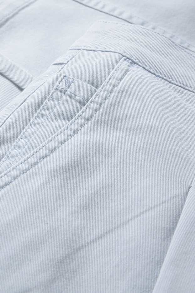 Dames - Barrel jeans - high waist - lichtblauw