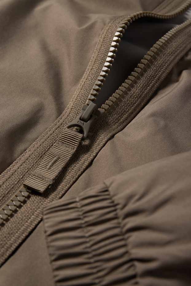 Home - Jaqueta amb caputxa - resistent a l’aigua - marró