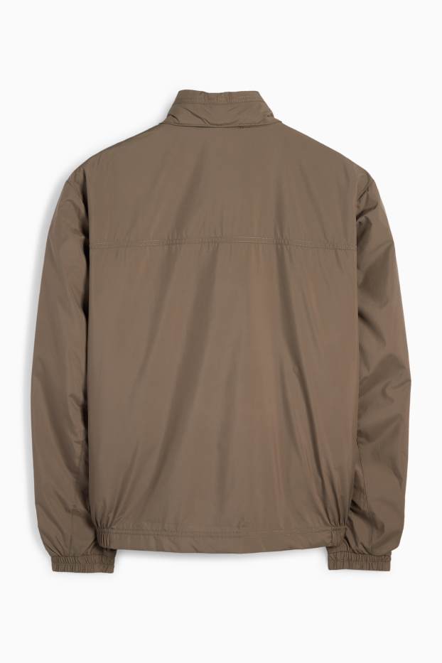 Home - Jaqueta amb caputxa - resistent a l’aigua - marró