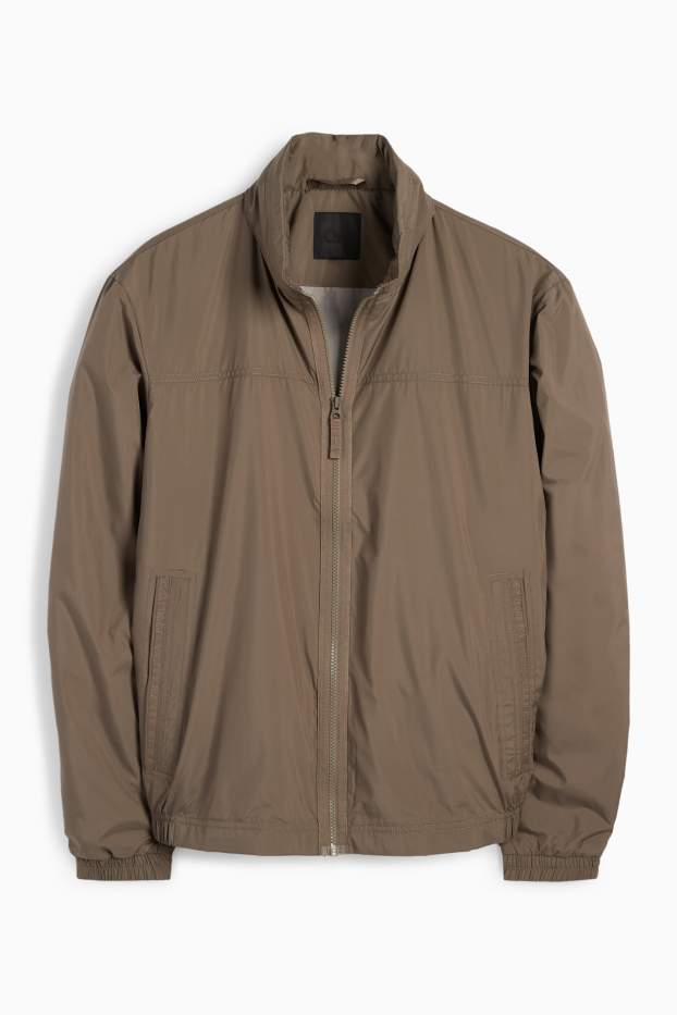 Home - Jaqueta amb caputxa - resistent a l’aigua - marró