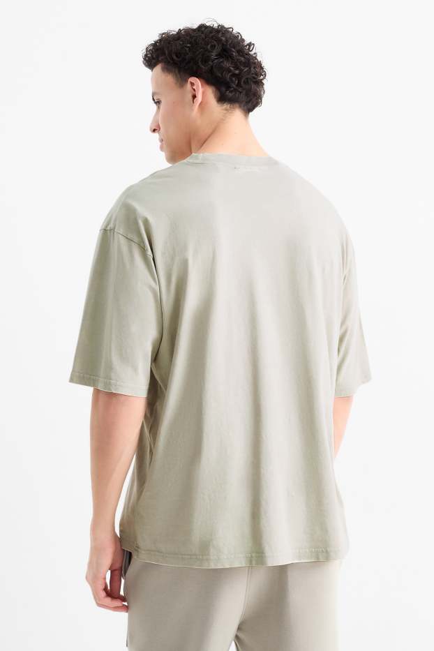 Herren - T-Shirt - Oversized - grau