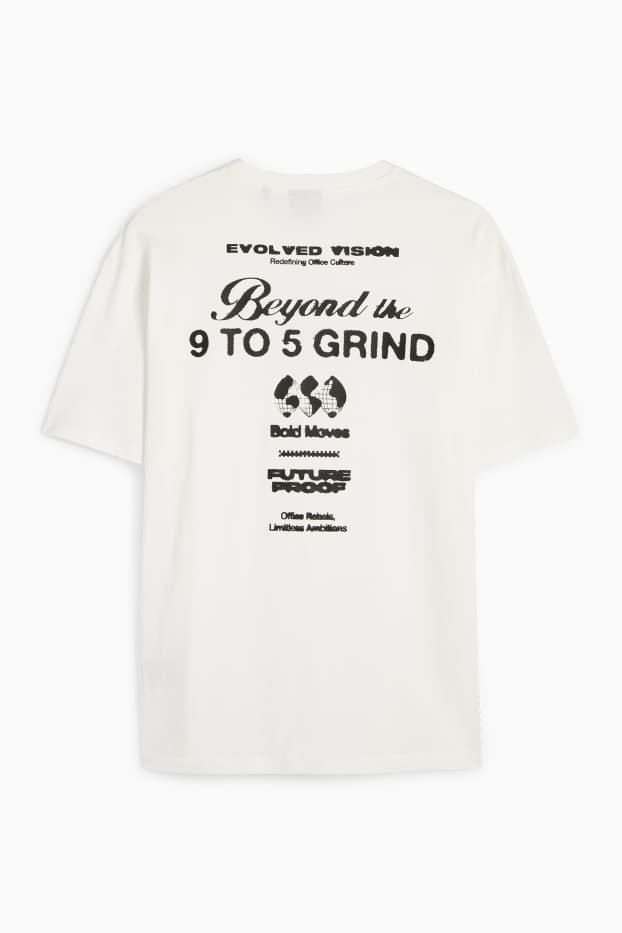 Herren - T-Shirt - weiß