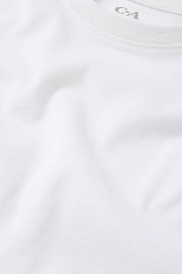 Children Boys - Multipack of 2 - short sleeve T-shirt - white