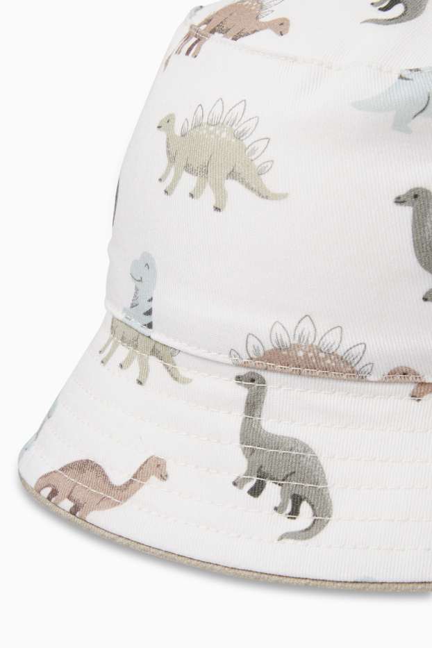 Bébés garçons - Dinosaure - bob pour bébé - blanc