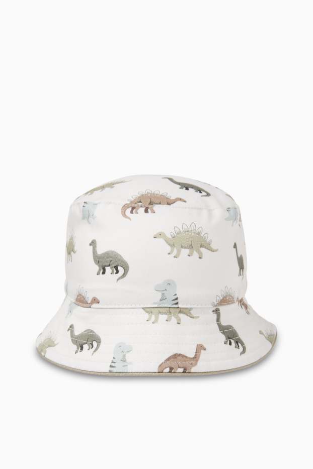 Bébés garçons - Dinosaure - bob pour bébé - blanc