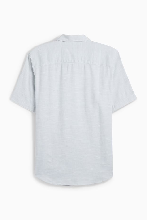 Herren - Hemd - Regular Fit - Kent - hellgrau