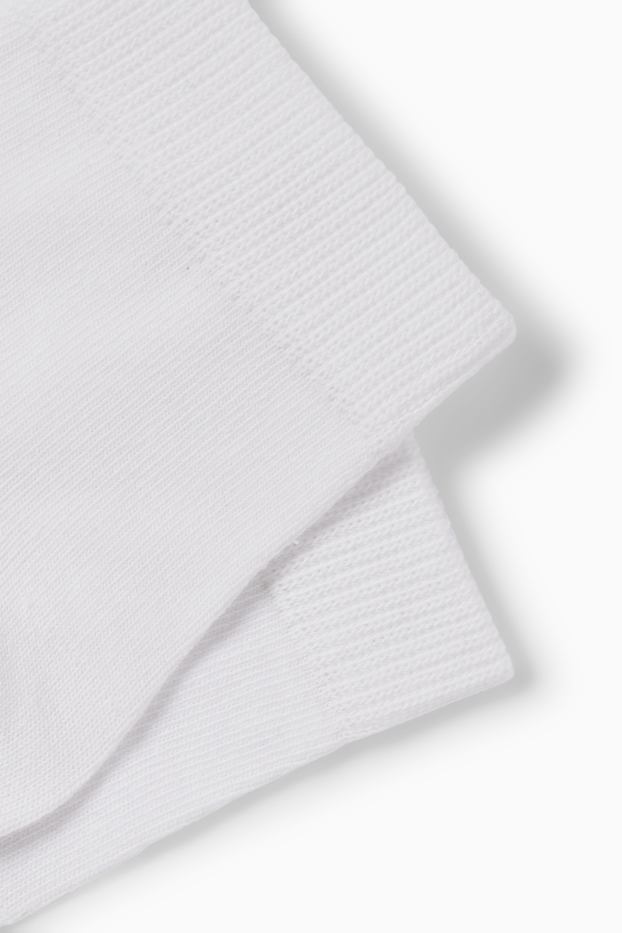 Men - Multipack of 7 - short socks - white