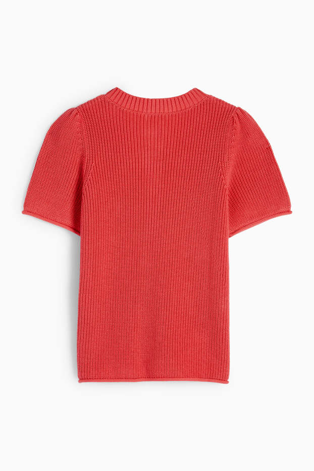 Donna - Cardigan - rosso