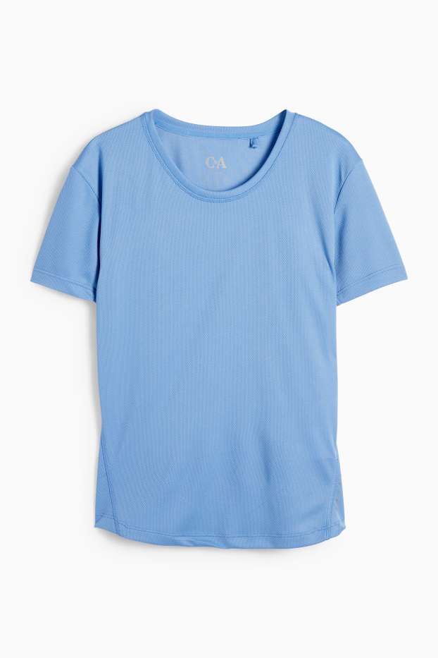 Donna - T-shirt sportiva - running - blu