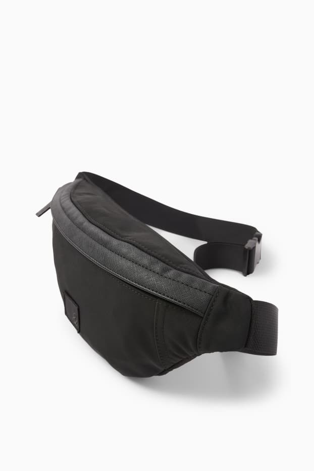 Herren - Bauchtasche - schwarz