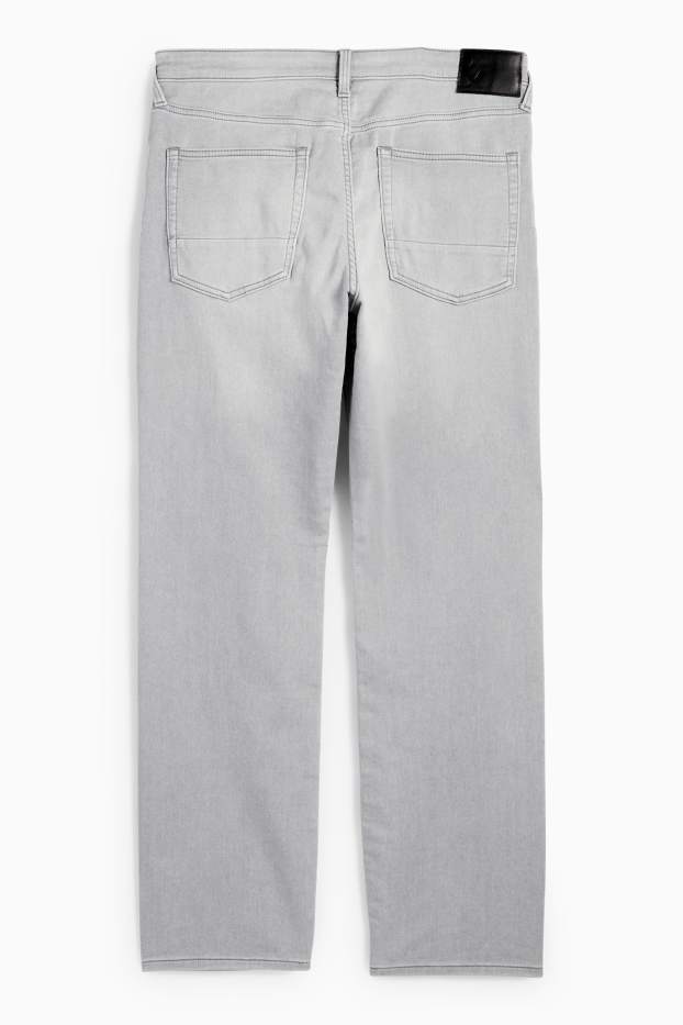 Herren - Straight Jeans - Flex - Jog Denim - LYCRA® - helljeansgrau
