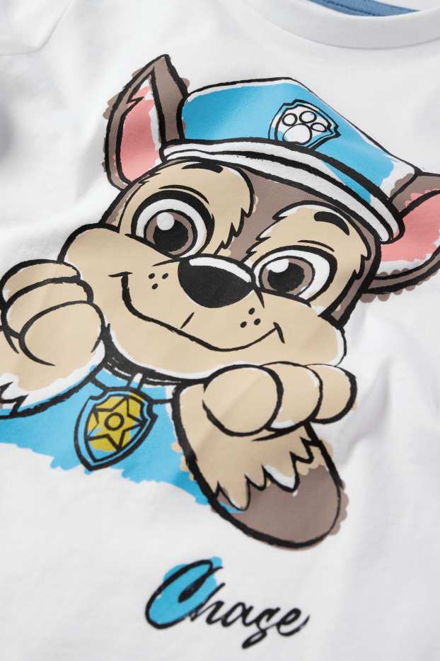 Bambini - PAW Patrol - Chase - pigiama corto - 2 pezzi - blu / bianco