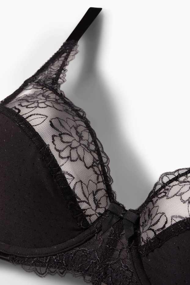 Damen - BH mit Bügel - schwarz