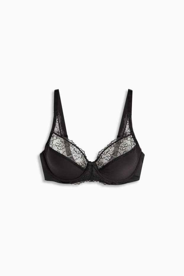 Damen - BH mit Bügel - schwarz