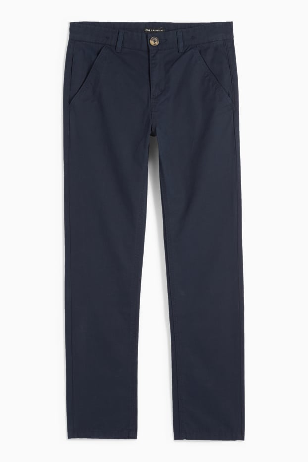 Bambini - Pantaloni chino - blu scuro