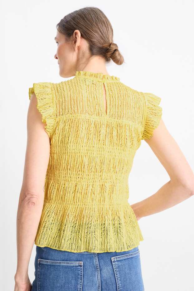 Women - Blouse - yellow