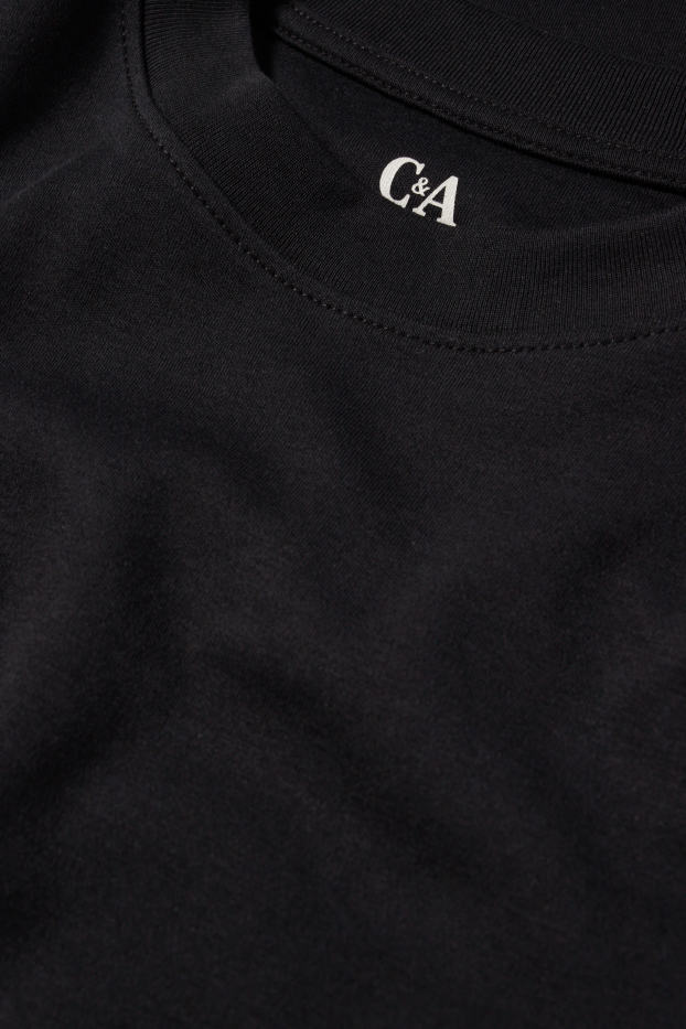 Dona - Vestit estil samarreta - negre
