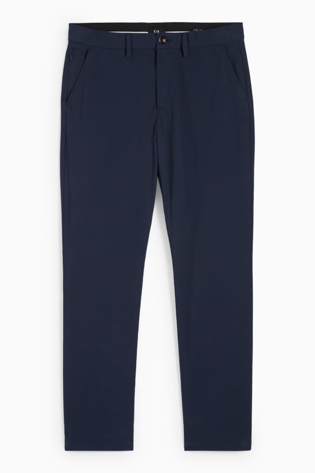 Home - Xinos - slim fit - blau fosc