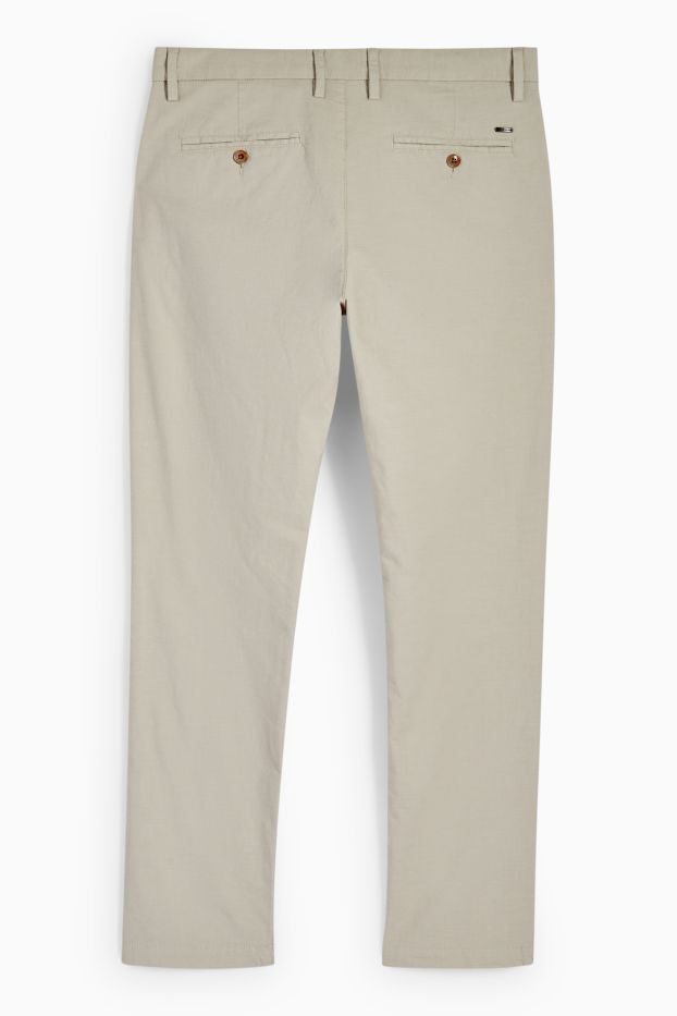 Herren - Chino - Slim Fit - hellbeige