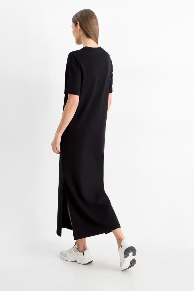Dona - Vestit estil samarreta - negre