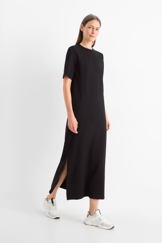 Dona - Vestit estil samarreta - negre