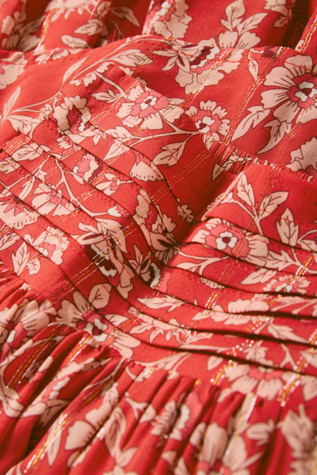 Bambine - Gonna - a fiori - rosso