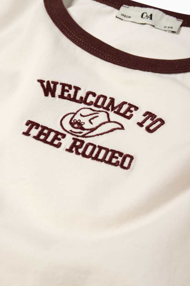 Children Girls - Rodeo - short sleeve T-shirt - cremewhite
