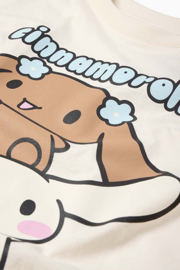 Nena - Cinnamoroll - samarreta de màniga curta - blanc trencat