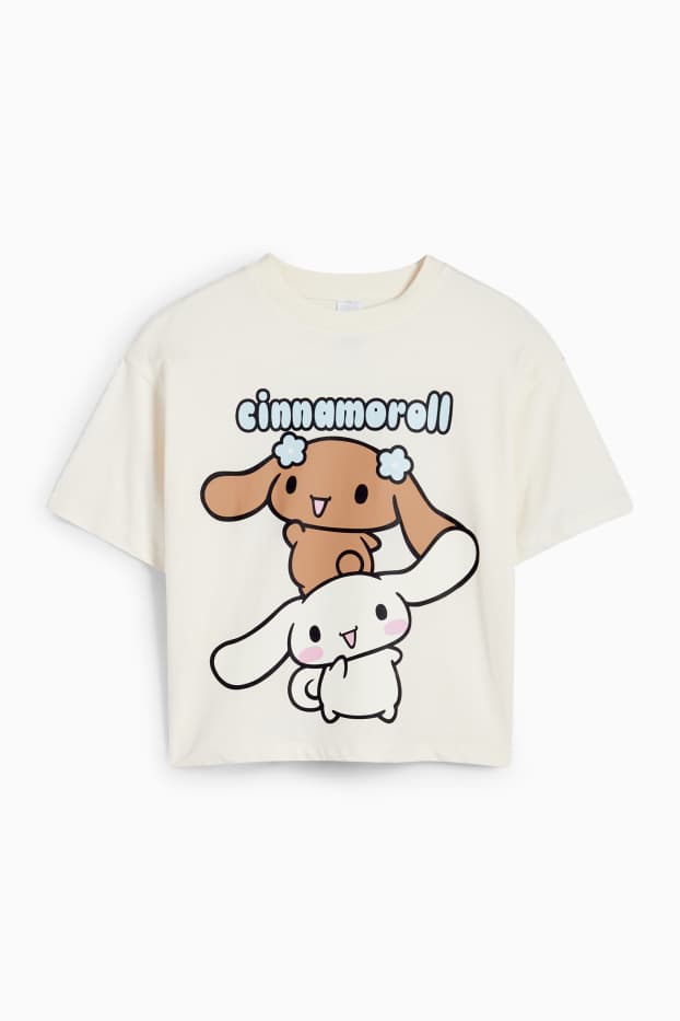 Nena - Cinnamoroll - samarreta de màniga curta - blanc trencat