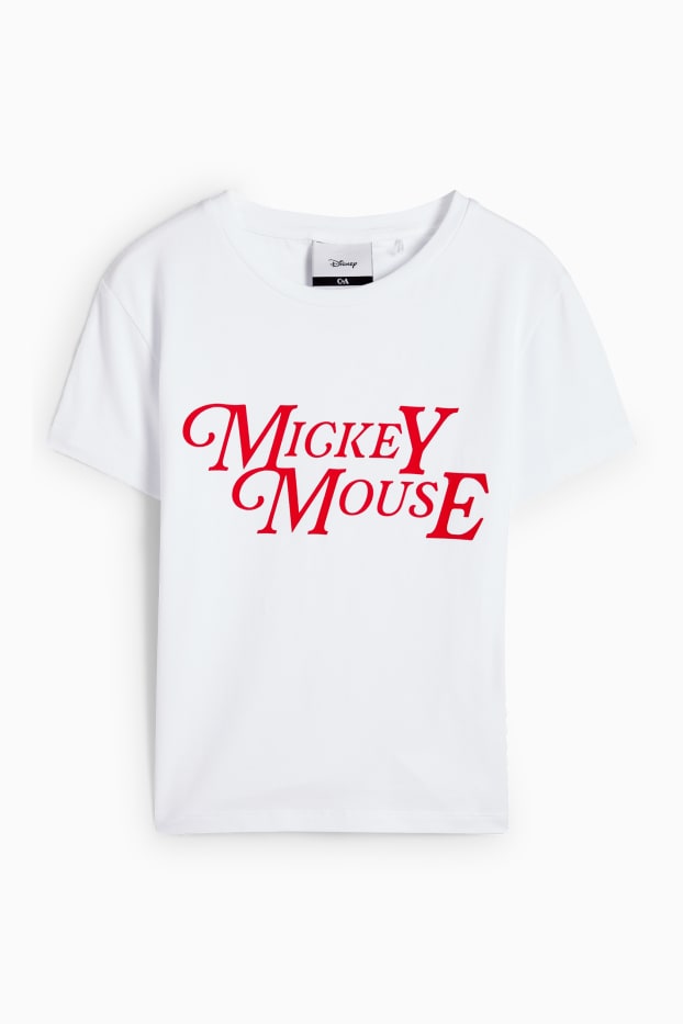 Mujer - Camiseta - Mickey Mouse - blanco