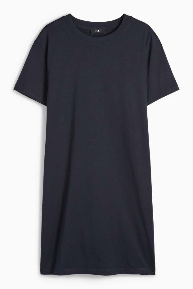 Women - T-shirt dress - dark blue