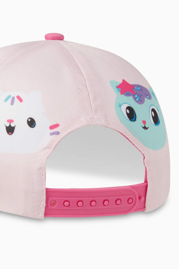 Enfants filles - Gabby et la Maison Magique - casquette de baseball - rose