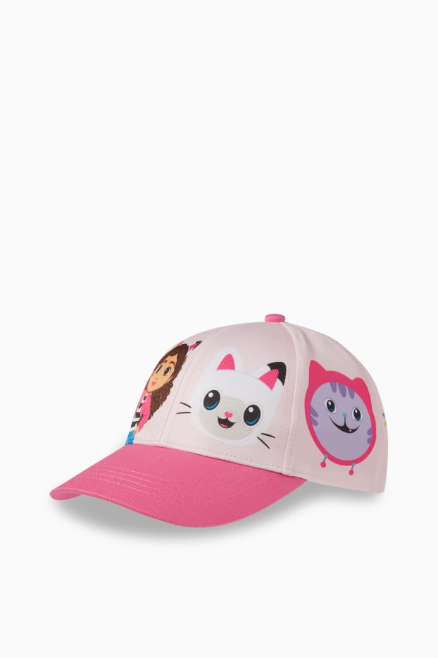 Enfants filles - Gabby et la Maison Magique - casquette de baseball - rose