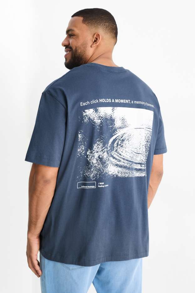 Herren - T-Shirt - dunkelblau