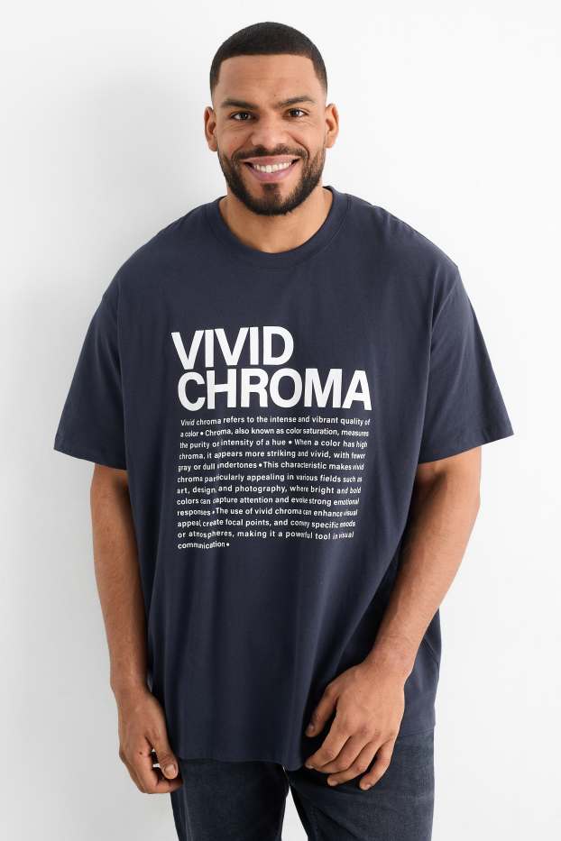 Herren - T-Shirt - dunkelblau