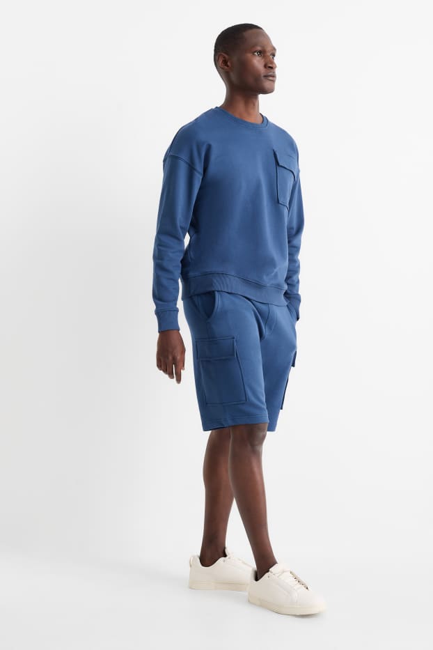 Herren - Cargoshorts - dunkelblau